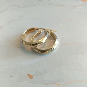 14k solid gold earrings